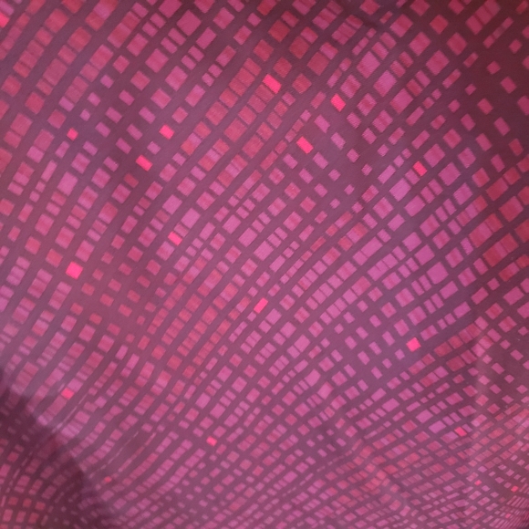 Martin + Osa Women's Size 12 Vibrant Pink and Purple Patterned Silk Skirt - Picture 2 of 5